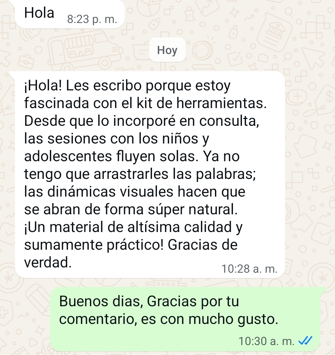 Testimonio WhatsApp 1