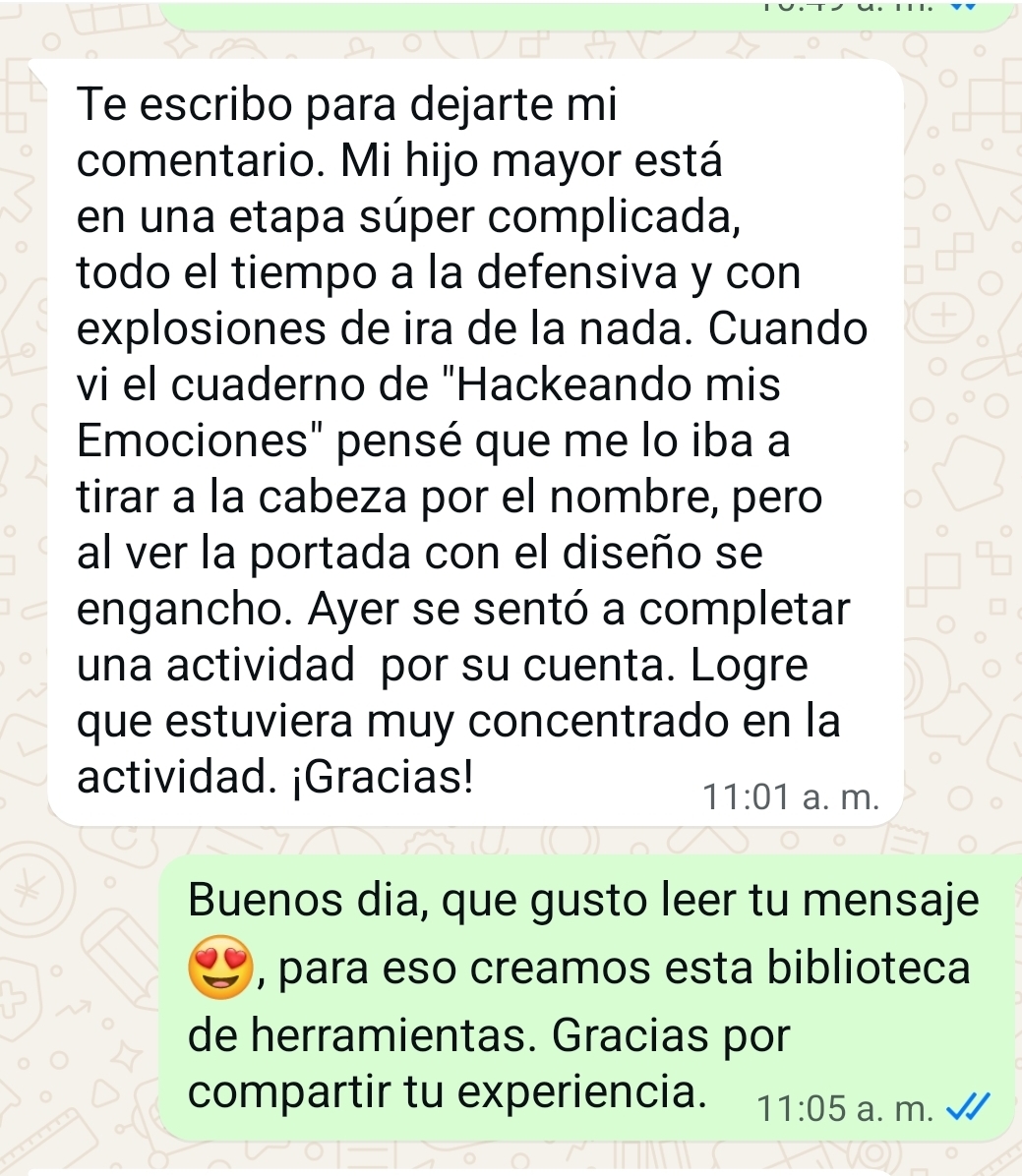 Testimonio WhatsApp 3