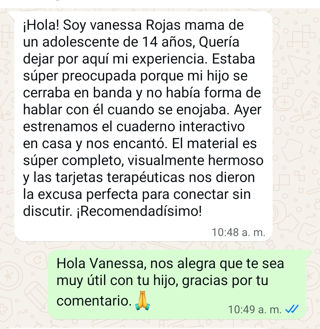 Testimonio WhatsApp 2