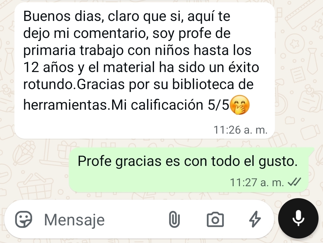 Testimonio WhatsApp 4