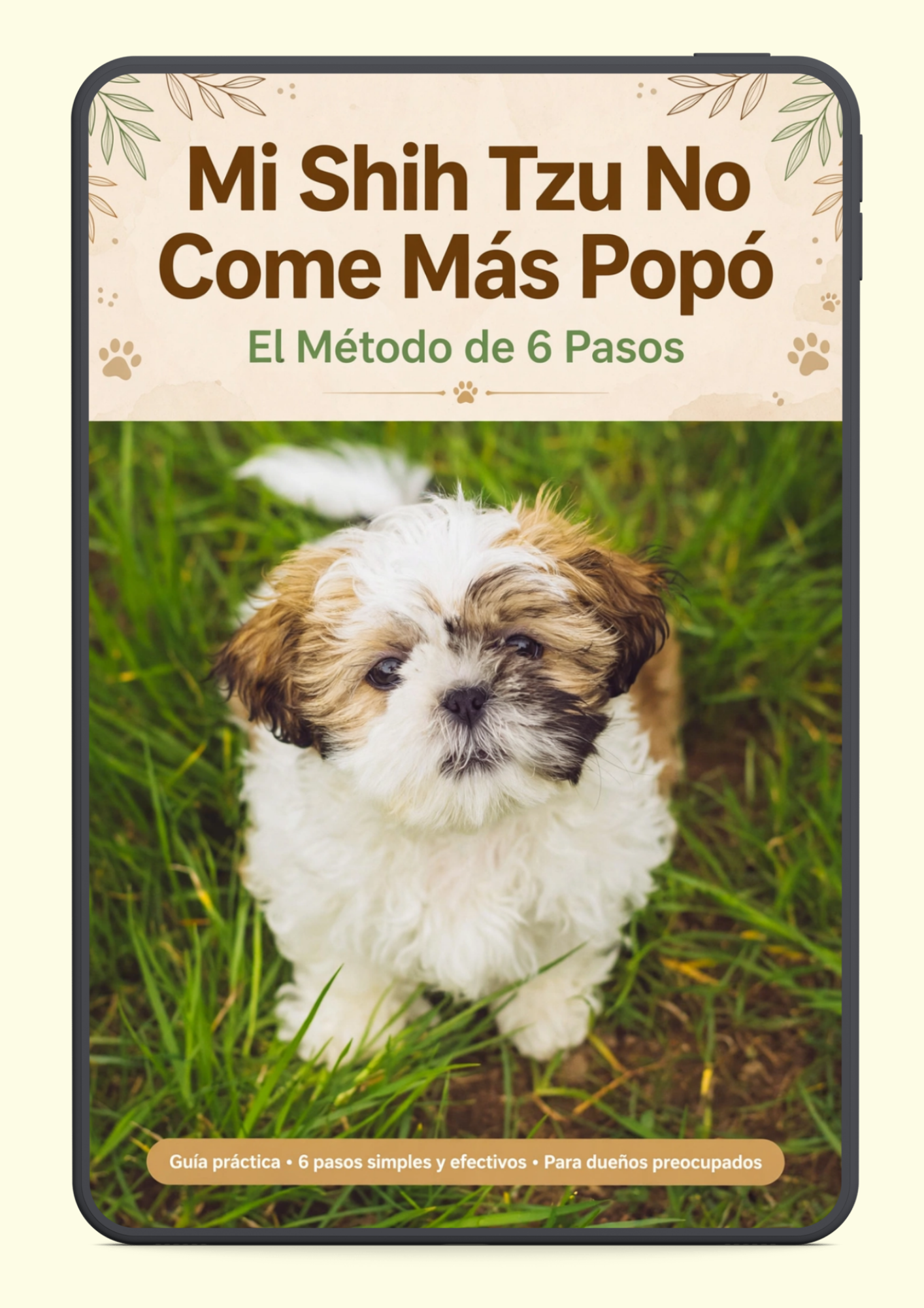 Tu Shih Tzu No Come Popó